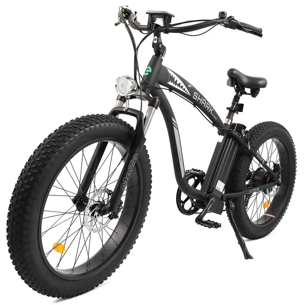 UL Certified Ecotric Hammer 48V 750W Beach Snow  Fat Tire Electric Bike