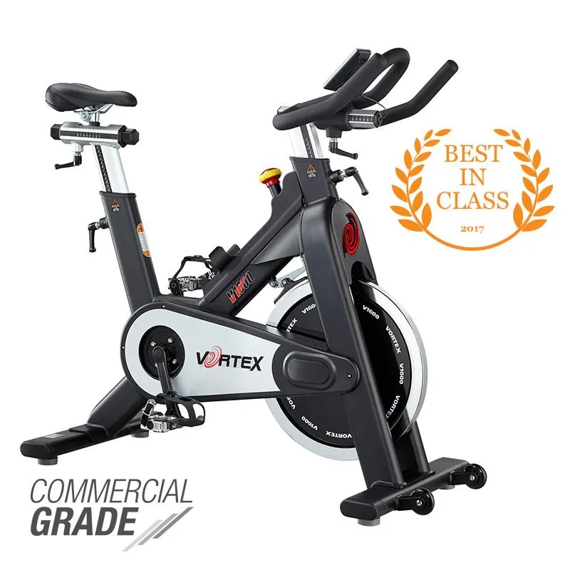 Vortex V1600 Spin Bike - 28kg Flywheel - Commercial