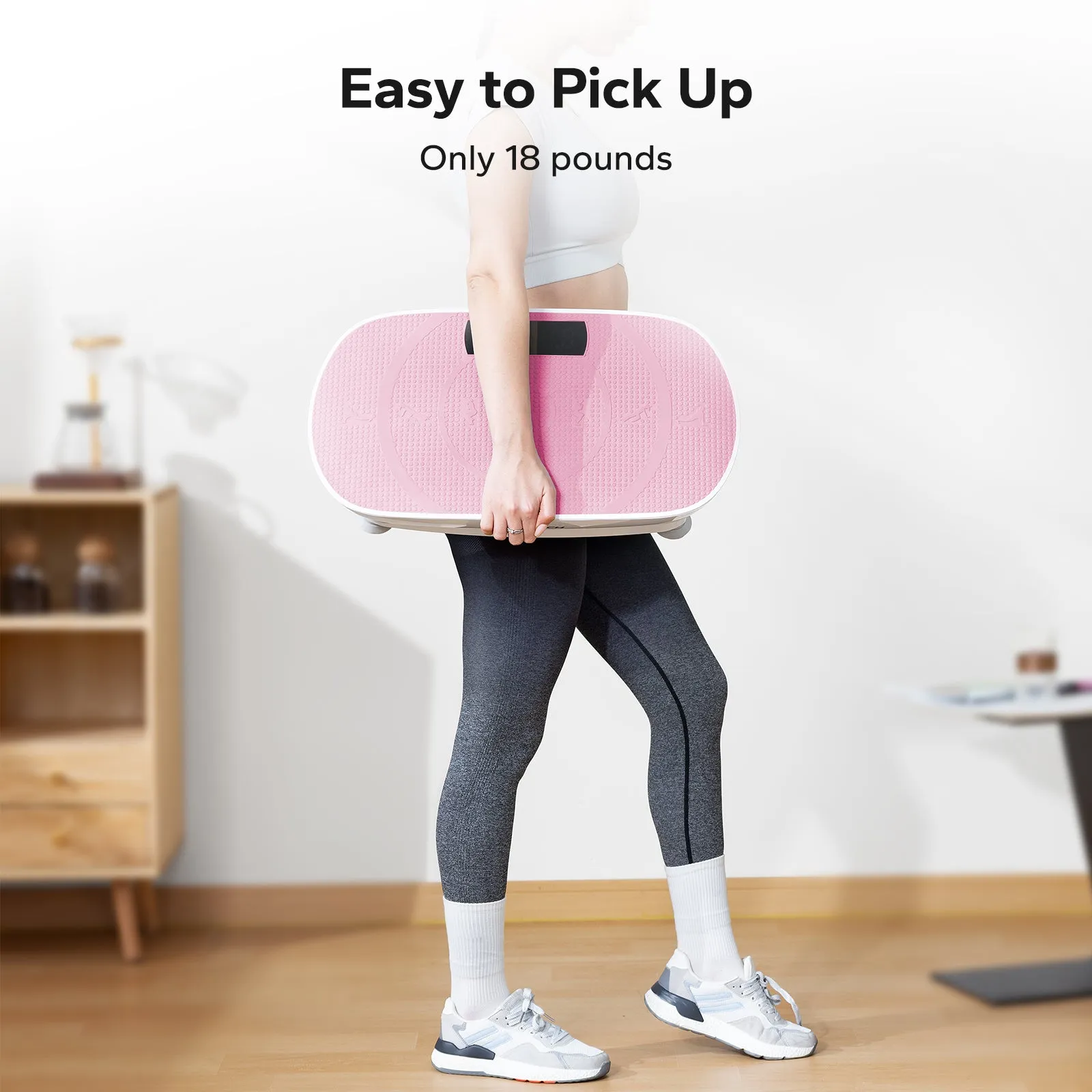 Whole Body Vibration Plate-Pink