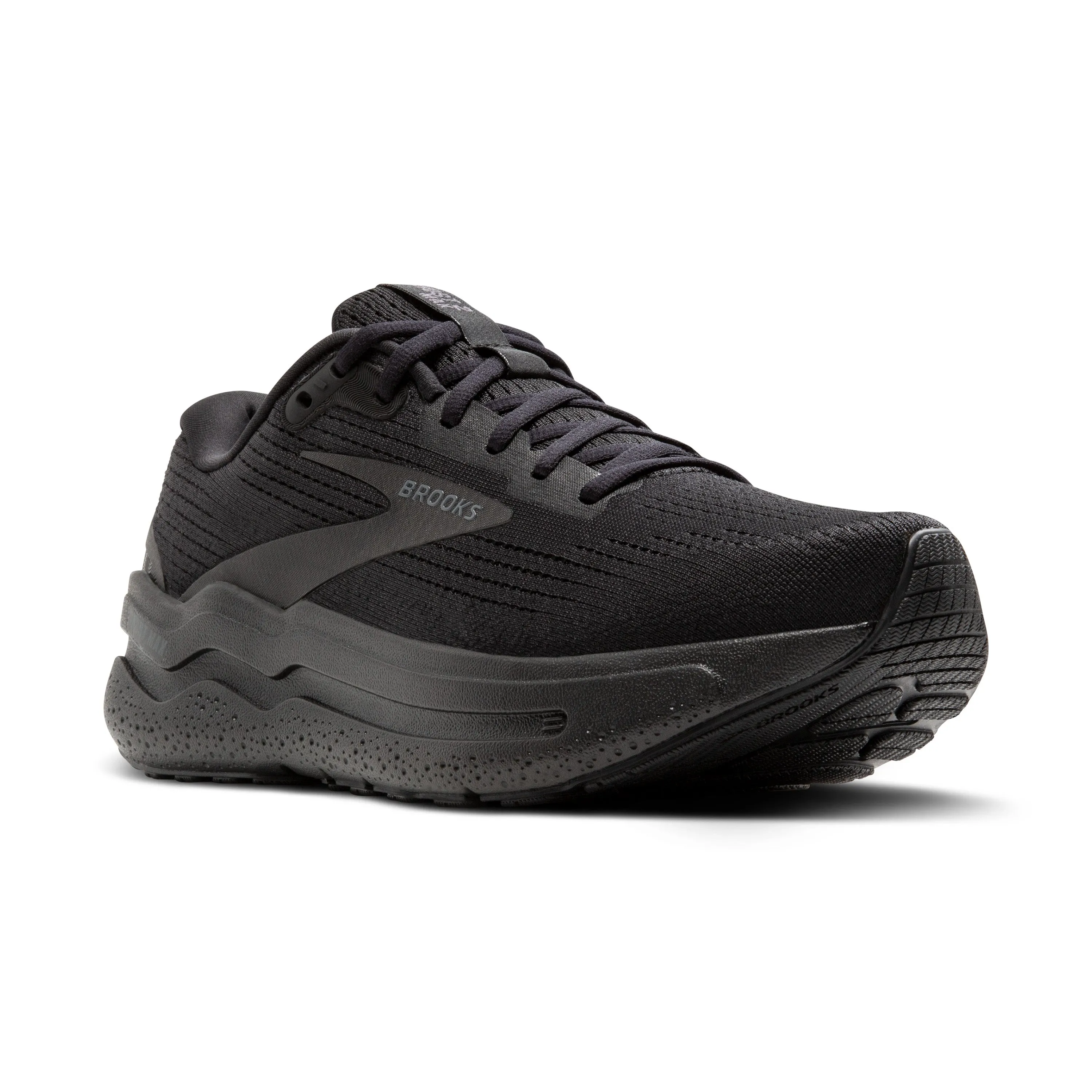 Women's Brooks Ghost Max 2 Color: Black/Black/Ebony