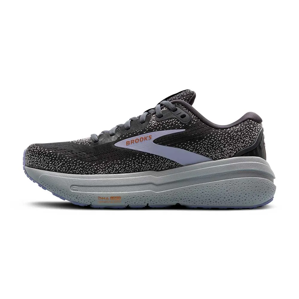 Women's Ghost Max 2 Running Shoe - Ebony/Sweet Lavender/Alloy - Regular (B)