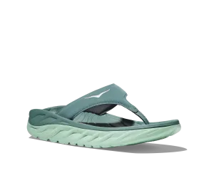 Women's Hoka Ora Recovery Flip Color: Trellis/Mist Green