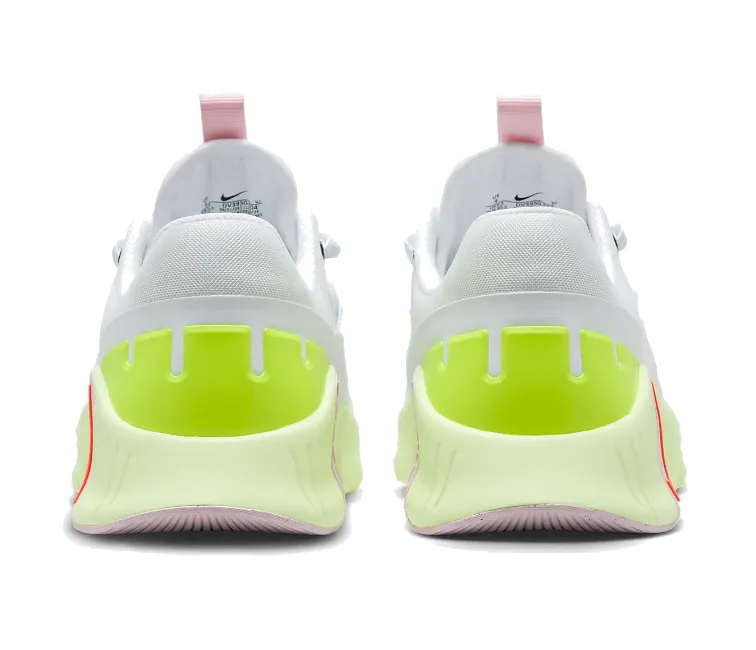 Women's Nike Free Metcon 5 (White/Pink/Volt)