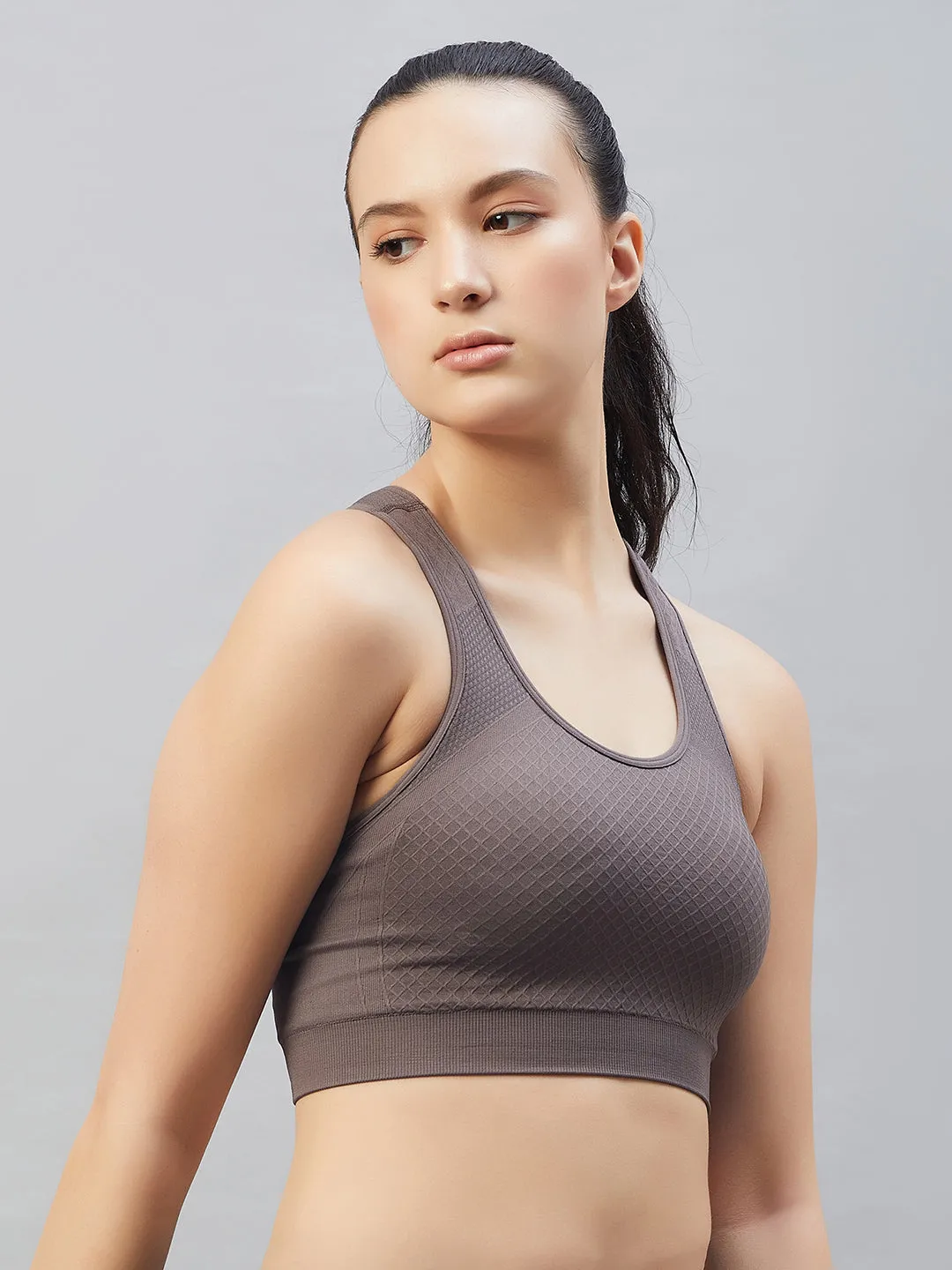 Women's Sports Bra with Racerback & Broader Straps - Falcon