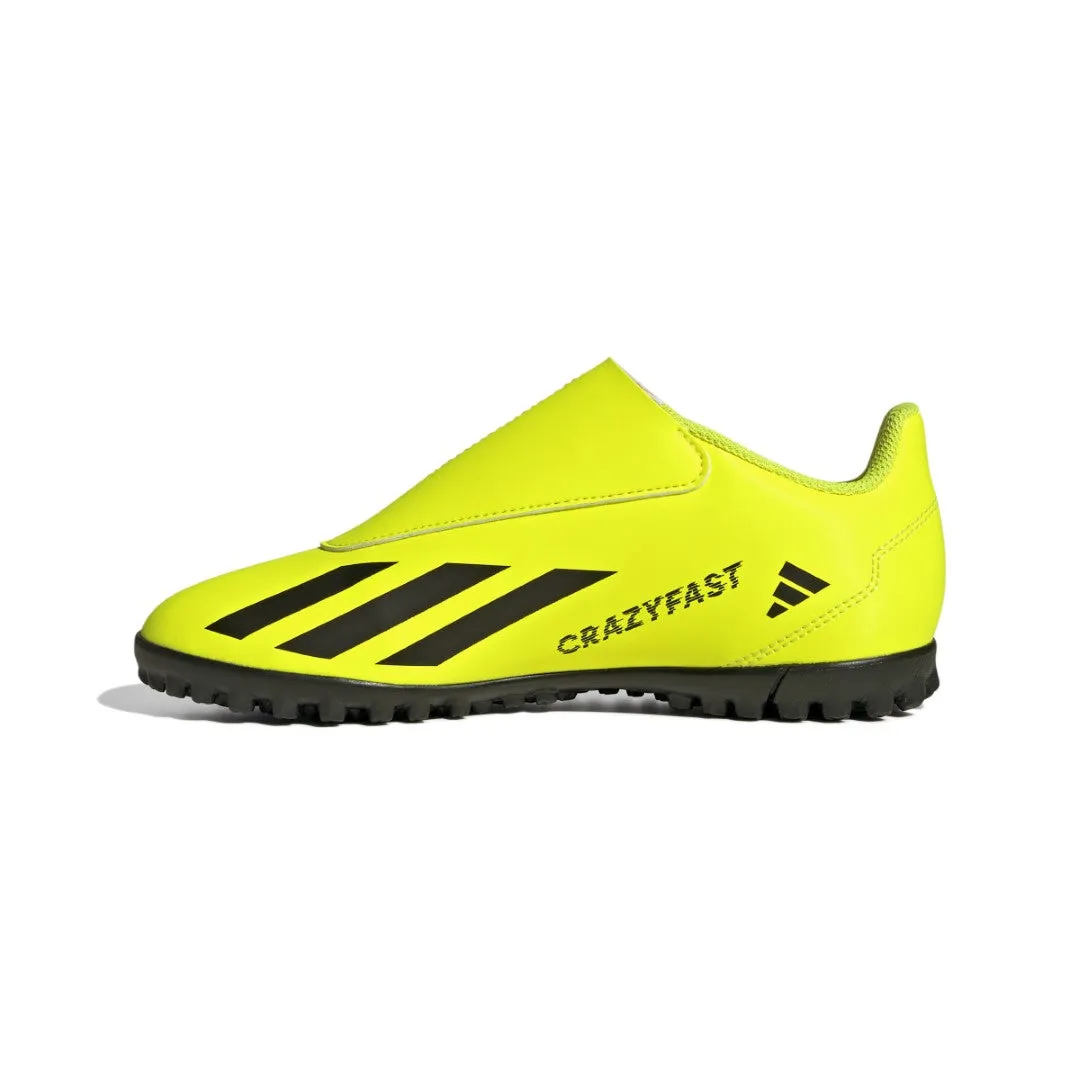 X Crazyfast Club Hook-and-Loop Turf Boots Soccer Shoes